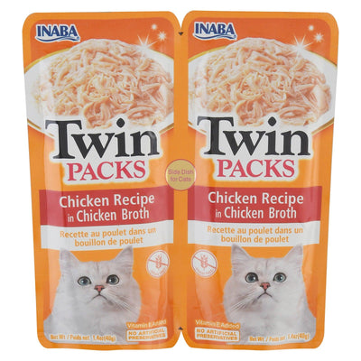 Inaba - Cat Food Chicken Broth Twin - Case Of 8-2.8 Oz - Orca Market