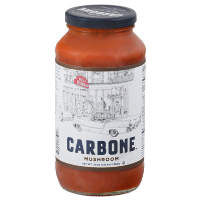 Carbone - Sauce Mushroom Marinara - Case Of 6-24 Oz - Orca Market