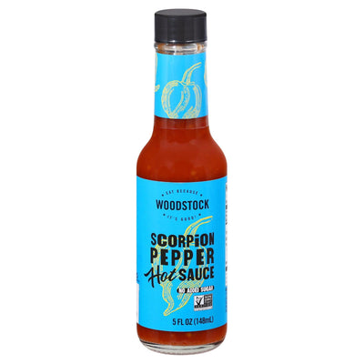 Woodstock - Hot Sauce Scorpion Pepper - Case Of 12-5 Fz - Orca Market