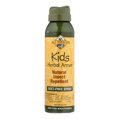 All Terrain - Herbal Armor Natural Insect Repellent - Kids - Cont Spry - 3 Oz - Orca Market