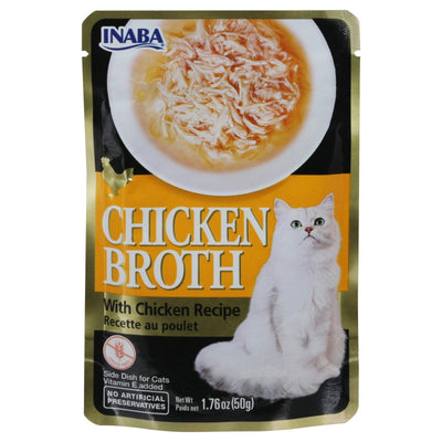 Inaba - Cat Food Chicken Broth - Case Of 8-1.76 Oz - Orca Market