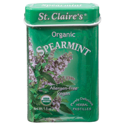 St Claire's - Organic Spearmint - Cs Of 6-1.5 Oz - Orca Market