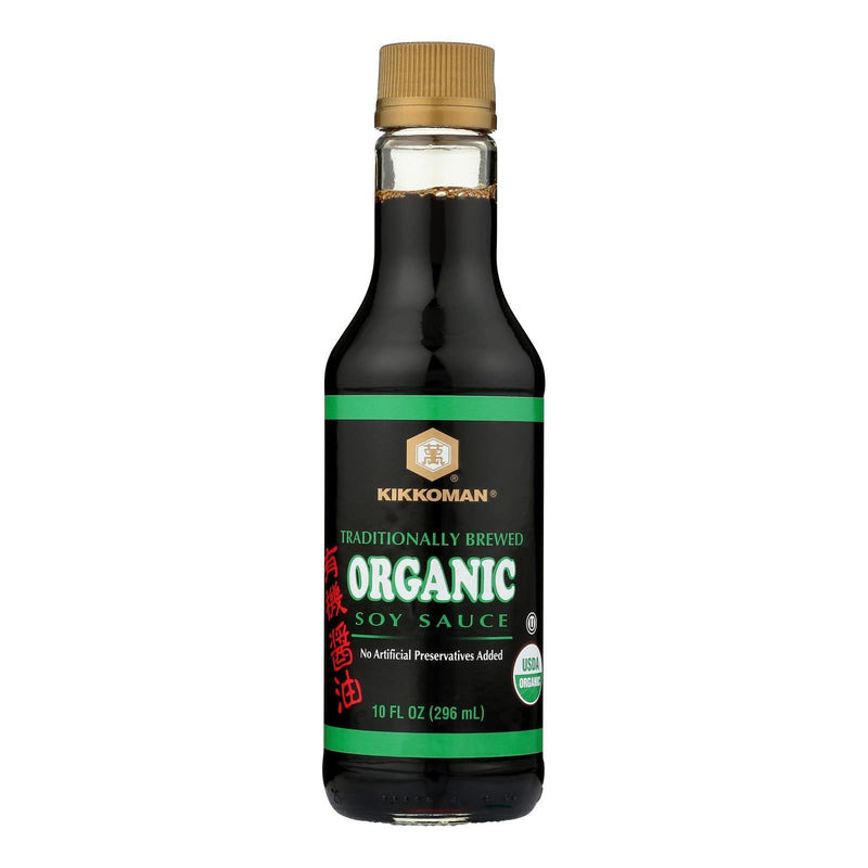 Kikkoman Soy Sauce - Tamari - Case Of 6 - 10 Fl Oz. - Orca Market