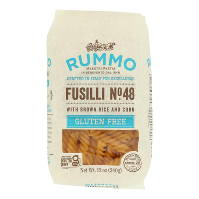 Rummo - Pasta Gluten Free Fusilli - Case Of 12-12 Oz - Orca Market