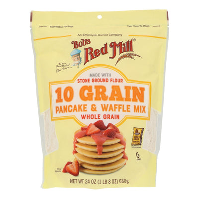 Bob's Red Mill - Pancake/waffle Mix 10 Green - Case Of 4-24 Oz - Orca Market