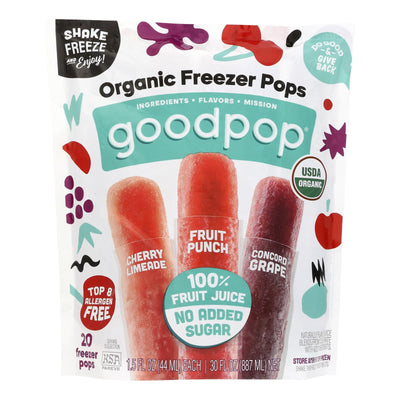 Goodpop - Freezer Pops Variety - Case Of 6-20/1.5 Z - Orca Market