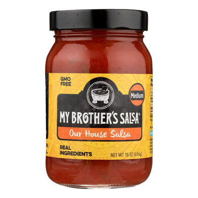 My Brother's Salsa Salsa - House - Medium - Case Of 6 - 16 Oz - Orca Market