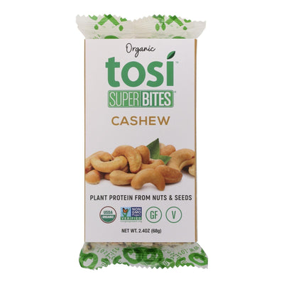 Tosi - Superbites Cashew - Case Of 12-2.4 Oz - Orca Market