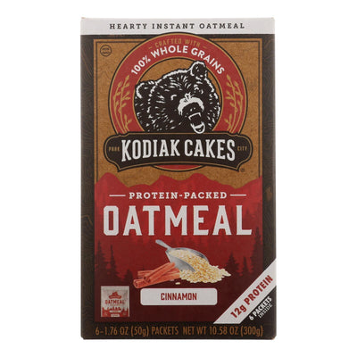 Kodiak Cakes - Oatmeal Cinnamon Packets - Cs Of 6-6/1.76oz - Orca Market