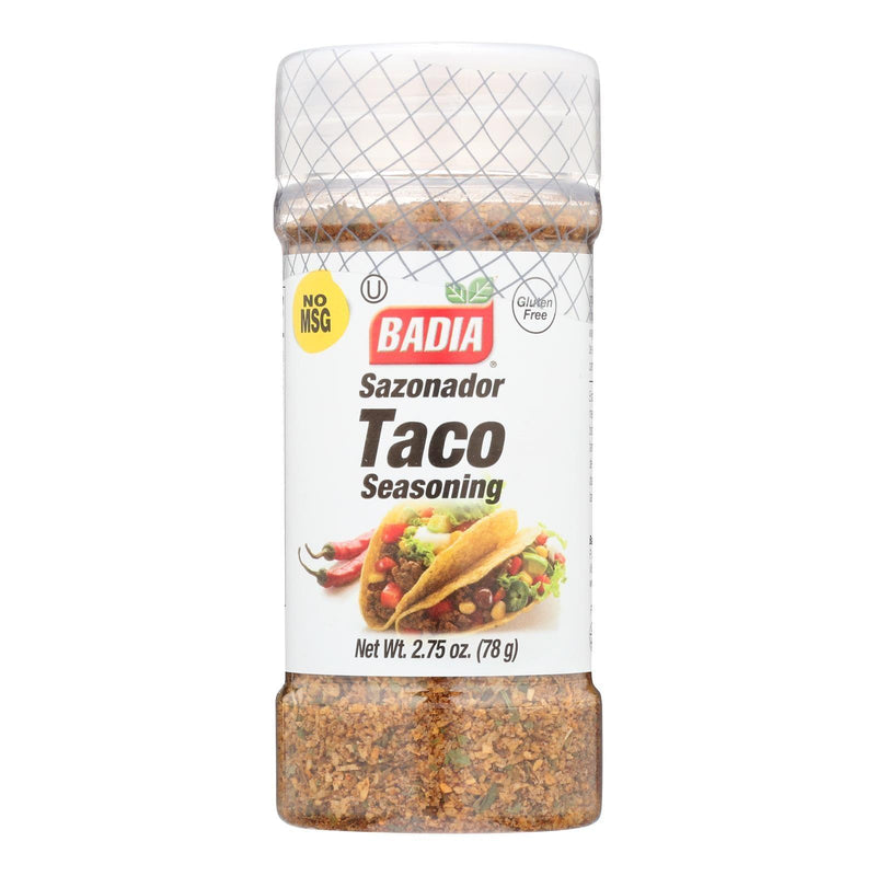 Badia Sazonador Taco Seasoning - Case Of 8 - 2.75 Oz - Orca Market