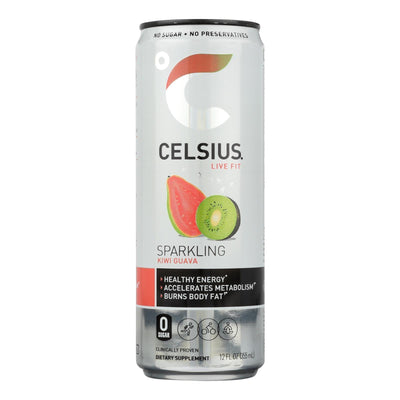 Celsius Inc. - Drink Sparkling Guava Kiwi - Case Of 12 - 12 Fz - Orca Market