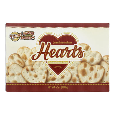 Valley Lahvosh - Hearts Original - Case Of 12-4.5 Oz - Orca Market