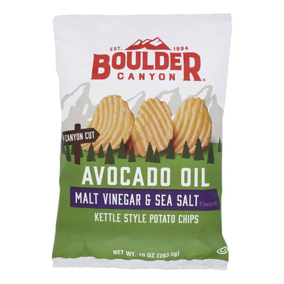 Boulder Canyon Natural Foods - Chips Ktl Cnct Avo Mltvin - Case Of 12 - 10.00 Oz - Orca Market