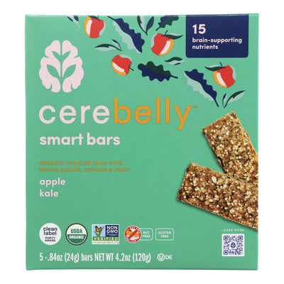 Cerebelly - Smart Bar Appl Kale - Case Of 6-4.2 Oz - Orca Market