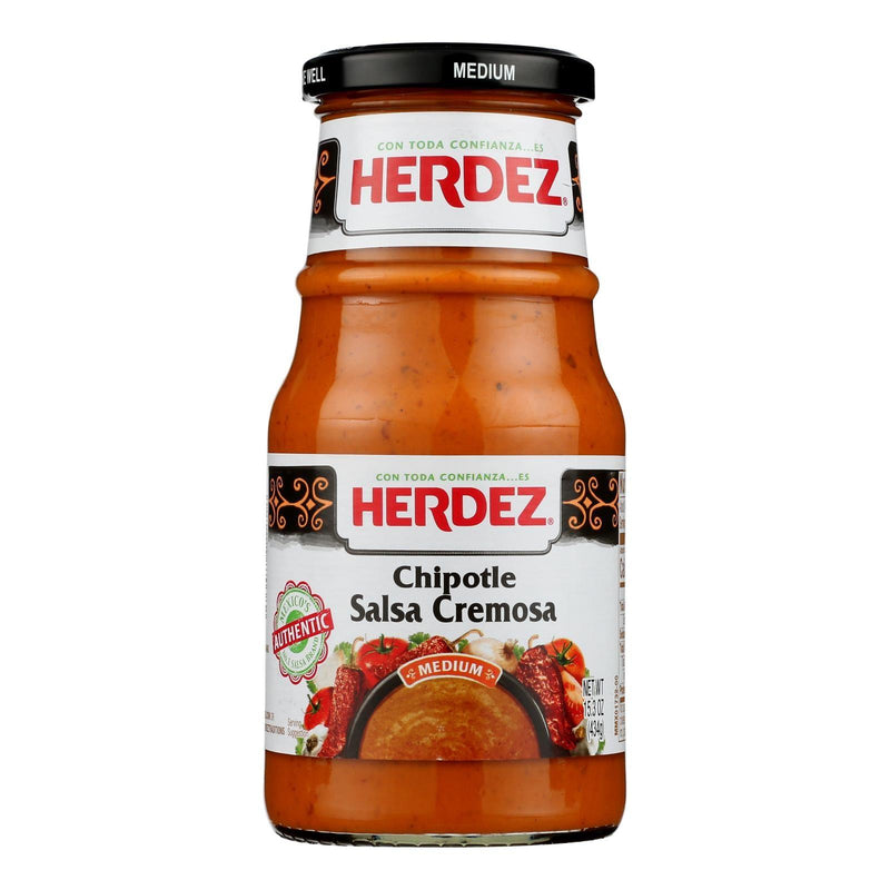 Herdez - Salsa Chipotle Creamy - Case Of 6-15.3 Oz - Orca Market