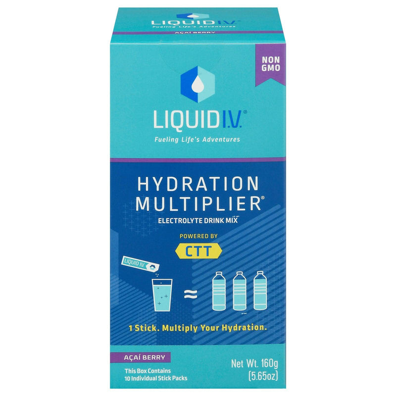 Liquid I.v. - Drink Mix Acai Berry 10 Ct - 1 Each-5.65 Oz - Orca Market