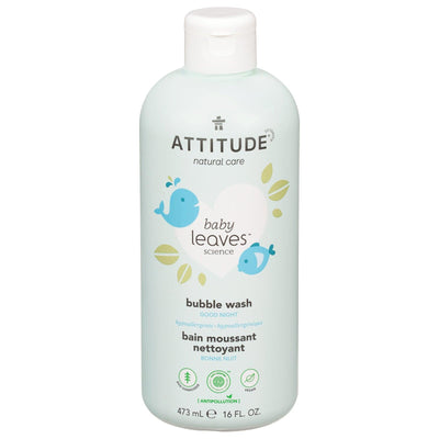 Attitude - Baby Bubble Wash Night - 1 Each 1-16 Oz - Orca Market