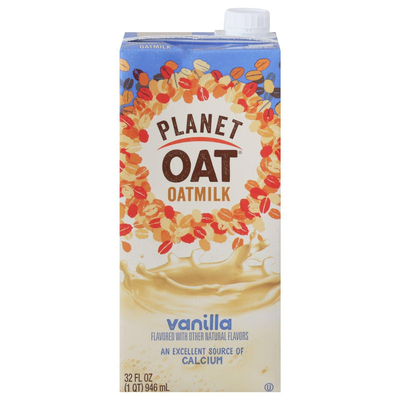 Planet Oat - Oat Milk Vanilla - Case Of 6-32 Fz - Orca Market