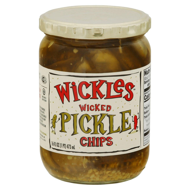 Wickles Pickle Chips - Case Of 6 - 16 Oz - Orca Market