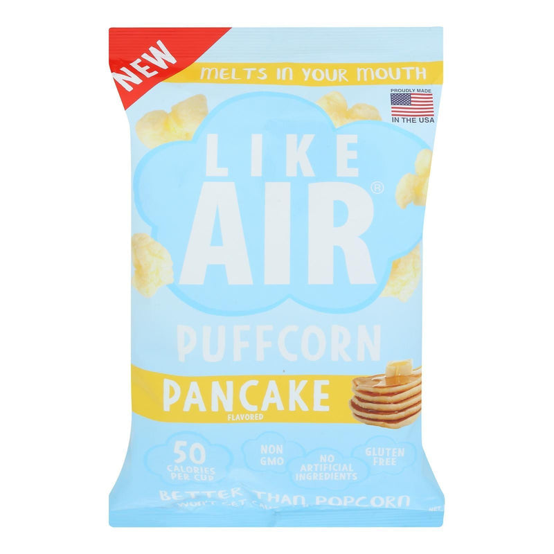 Like Air - Puffcorn Baked Pancake - Case Of 12-4 Oz - Orca Market