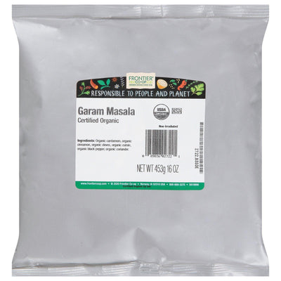 Frontier Herb Organic Garam Masala - Single Bulk Item - 1lb - Orca Market