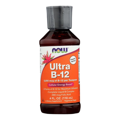 Now Foods - Ultra B12 Liquid Complex - 1 Each-4 Oz - Orca Market