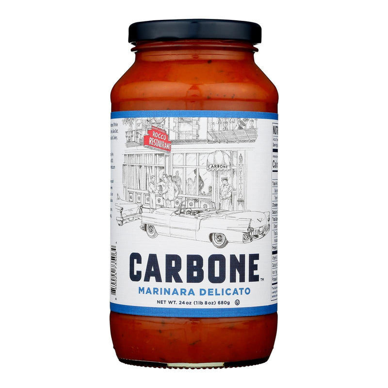 Carbone - Sauce Marinara Delicato - Case Of 6-24 Oz - Orca Market