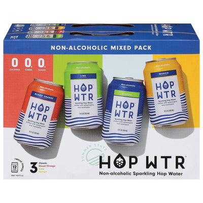 Hop Water - Hop Water Spk Variety 12pk - Case Of 2-12/12 Fz - Orca Market