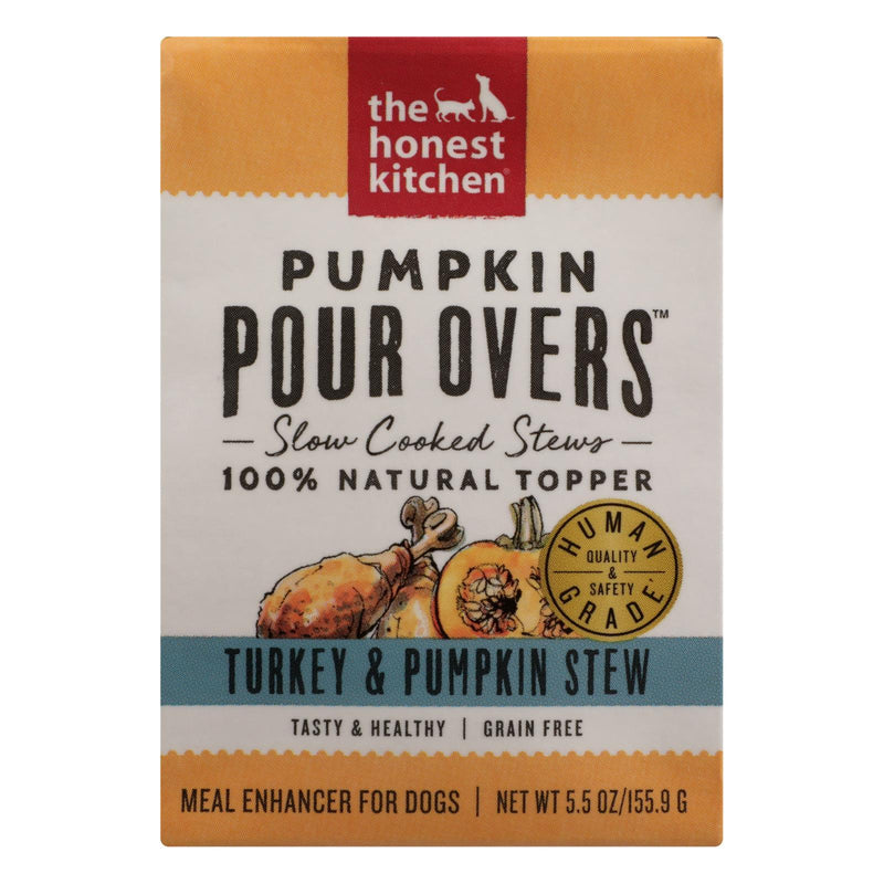 The Honest Kitchen - Dog Fd Por Ovr Turkey Pkn - Case Of 12 - 5.5 Oz - Orca Market