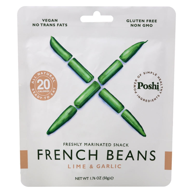 Poshi - Snack French Bean Marinated Vegetable - Case Of 10 - 1.76 Oz - Orca Market