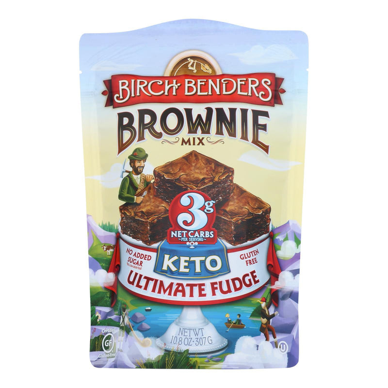 Birch Benders - Brownie Mix Ultra Fudge Keto - Case Of 6-10.8 Oz - Orca Market