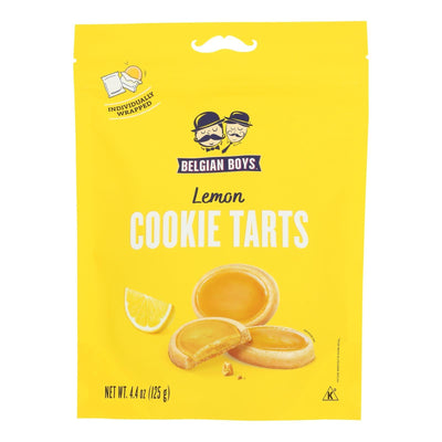 Belgian Boys - Cookie Tarts Lemon - Case Of 6-4.4 Oz - Orca Market