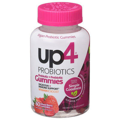 Up4 Probiotics - Probiotic Gummy Mix Berry - 1 Each - 60 Ct - Orca Market