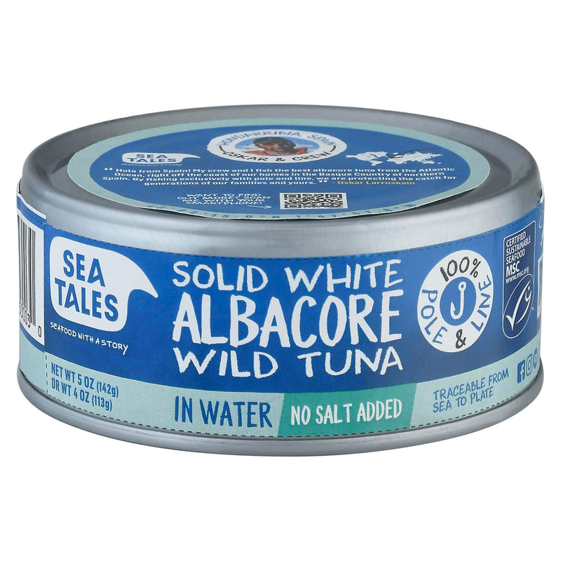 Fish Tales - Tuna Albacore In Water - Case Of 12-5 Oz - Orca Market