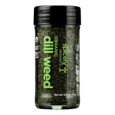 Spicely Organics - Organic Dill Weed - Case Of 3 - 0.6 Oz. - Orca Market