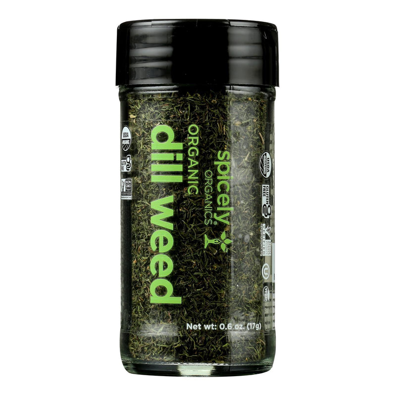 Spicely Organics - Organic Dill Weed - Case Of 3 - 0.6 Oz. - Orca Market