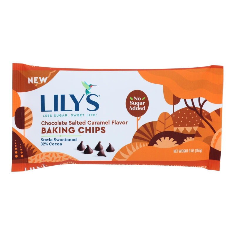 Lilys - Bkng Chip Salted Caramel - Case Of 12-9 Oz - Orca Market