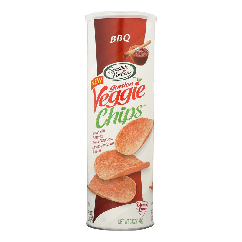 Sensible Portions Bbq Garden Veggie Chips - Case Of 12 - 5 Oz - Orca Market