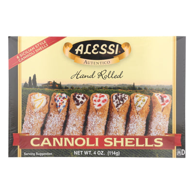 Alessi Cannoli Shells - Large - Case Of 12 - 4 Oz. - Orca Market