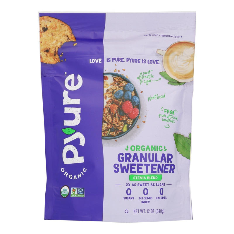 Pyure - Granular Sweetener W/stvia - Case Of 6-12 Oz - Orca Market