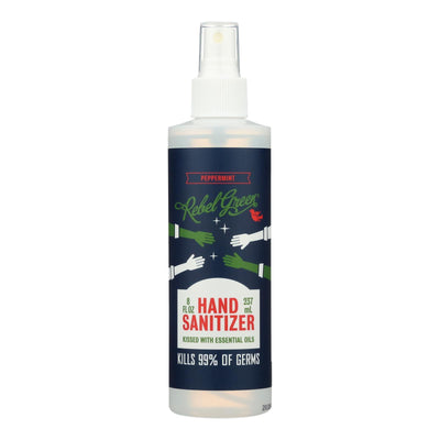 Rebel Green - Hand Santizer Spray Pprmint - Case Of 9-8 Fz - Orca Market