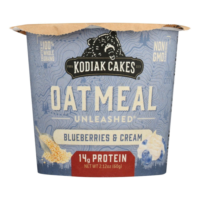 Kodiak Cakes - Oatmeal Blubry/crm Pwrcup - Case Of 12-2.12 Oz - Orca Market