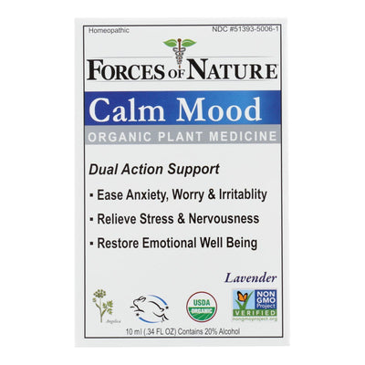 Forces Of Nature - Calm Mood - 1 Each-10 Ml - Orca Market