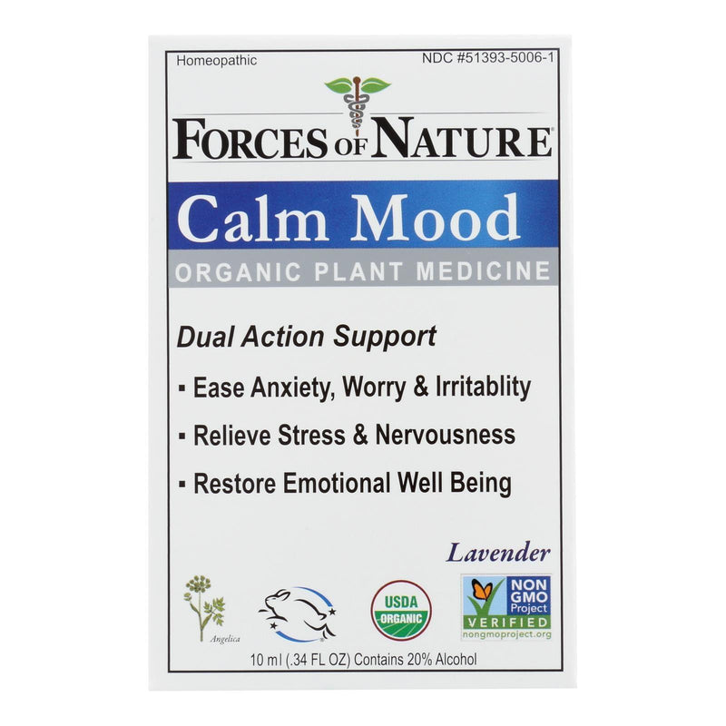 Forces Of Nature - Calm Mood - 1 Each-10 Ml - Orca Market