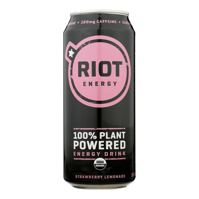 Riot Energy - Energy Strwby Lemon - Case Of 12-16 Fz - Orca Market