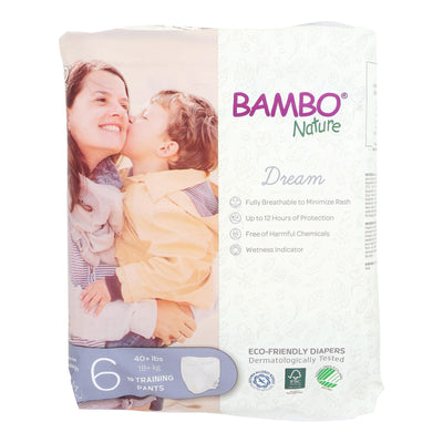 Bambo Nature - Training Pants Size 6 - Case Of 5-19 Ct - Orca Market