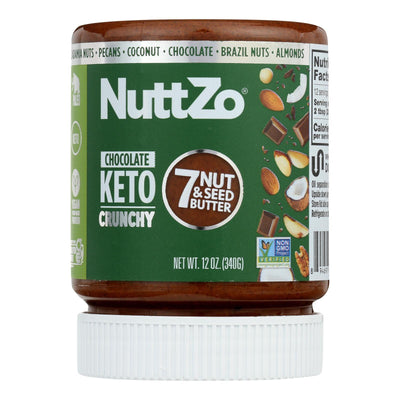 Nuttzo - Spread Chocolate Crunchy Keto Natural - Case Of 6-12 Oz - Orca Market