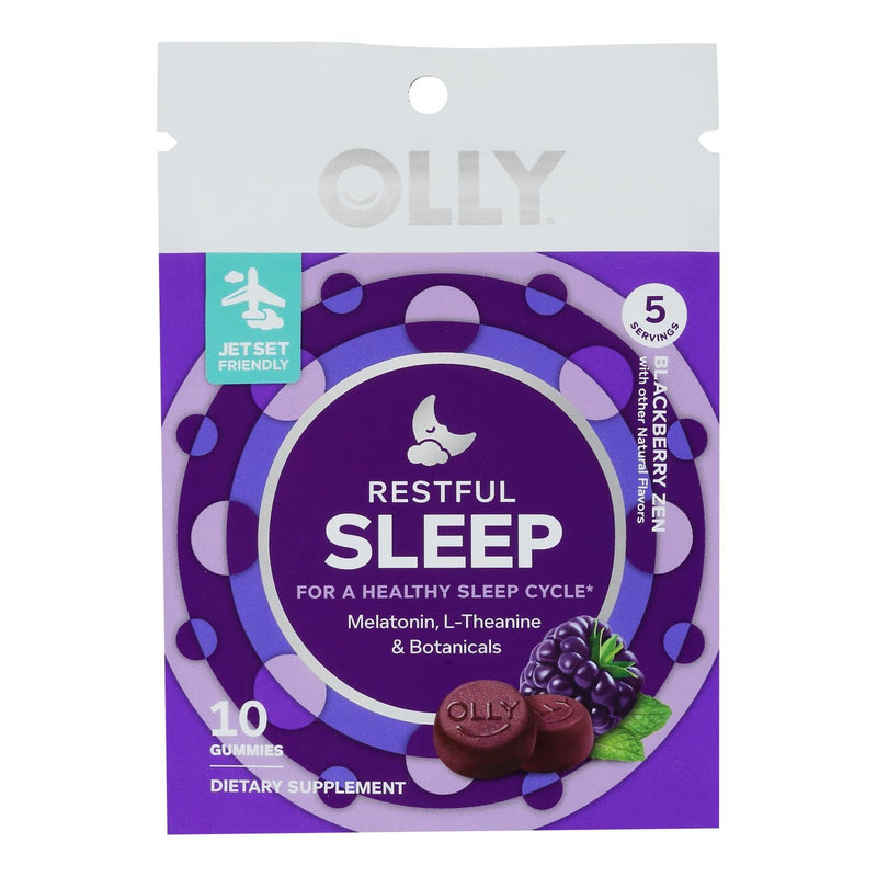 Olly - Sleep Blkbry Zen Gummie - Case Of 24-10 Ct - Orca Market