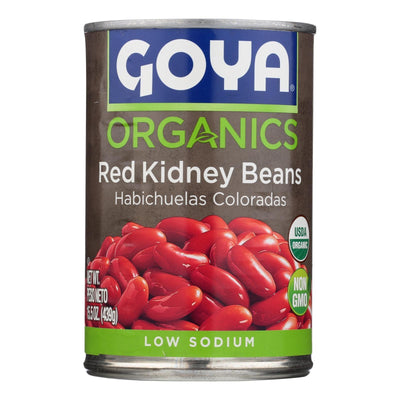 Goya - Beans Rd Kdny Lo Sod - Case Of 24-15.5 Oz - Orca Market