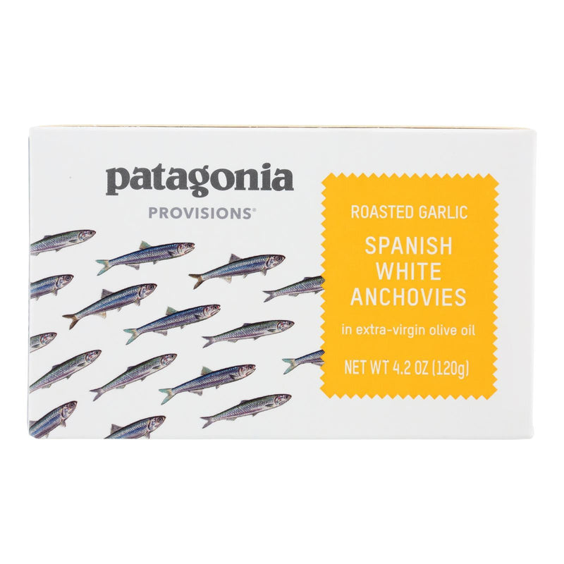 Patagonia Provisions - Anchovies Roasted Garlic - Case Of 10-4.2 Oz - Orca Market